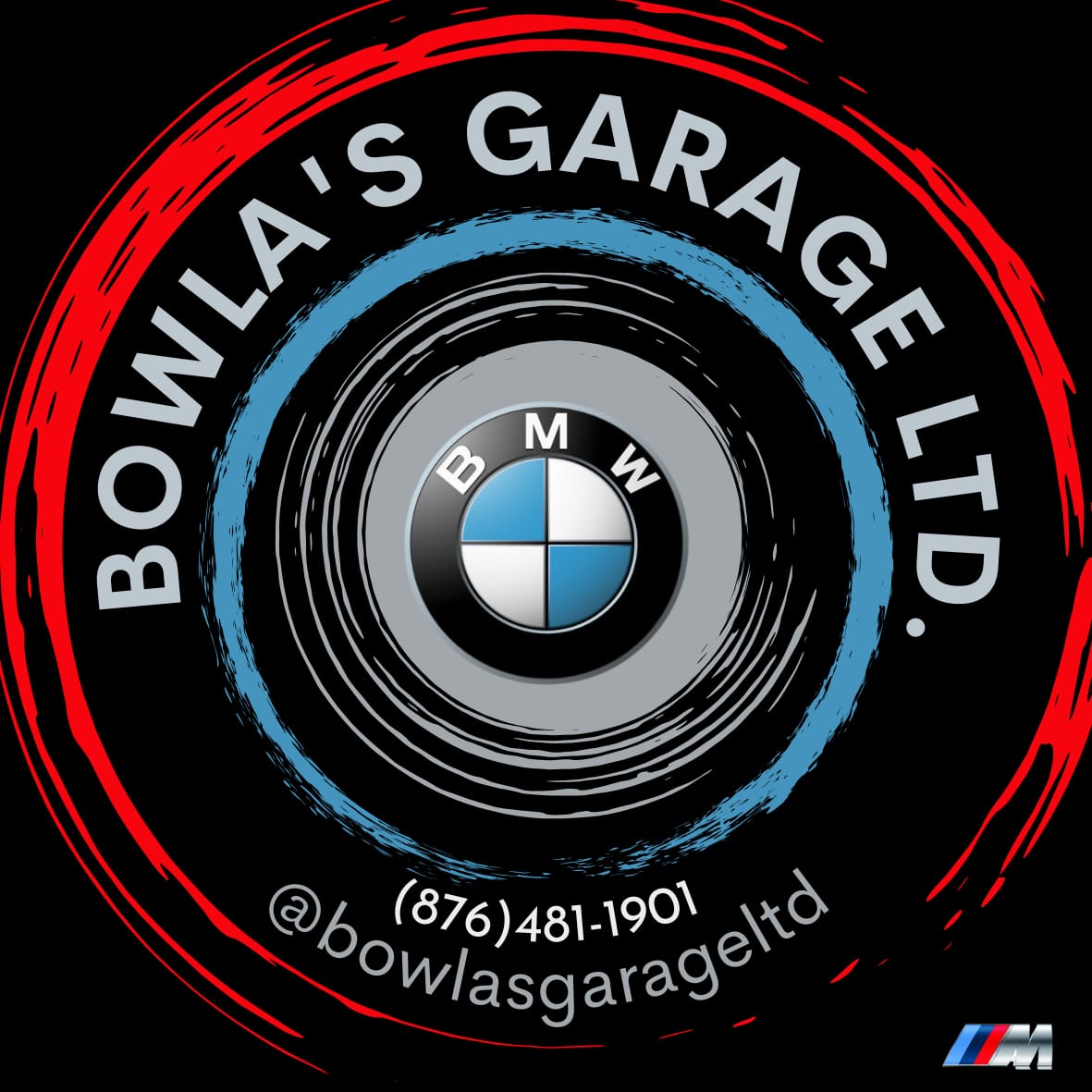 Bowla's Garage Logo